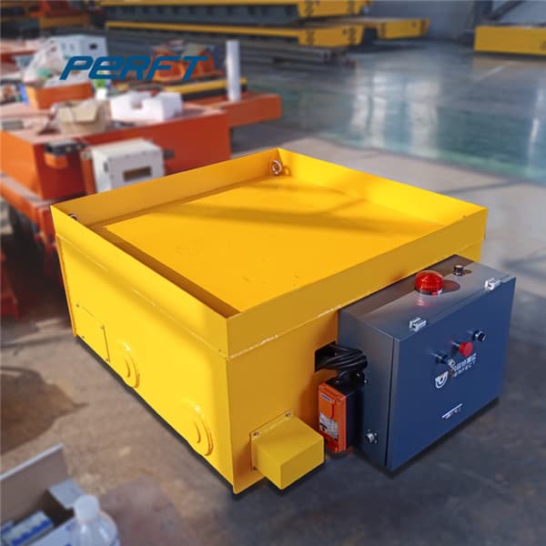 Heavy Duty Electric Flat Cart For Aluminum Product Transport
